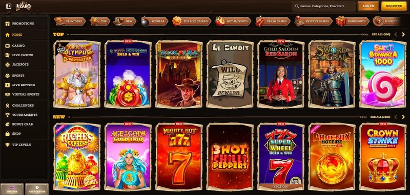 Introduction to lizaro online casino